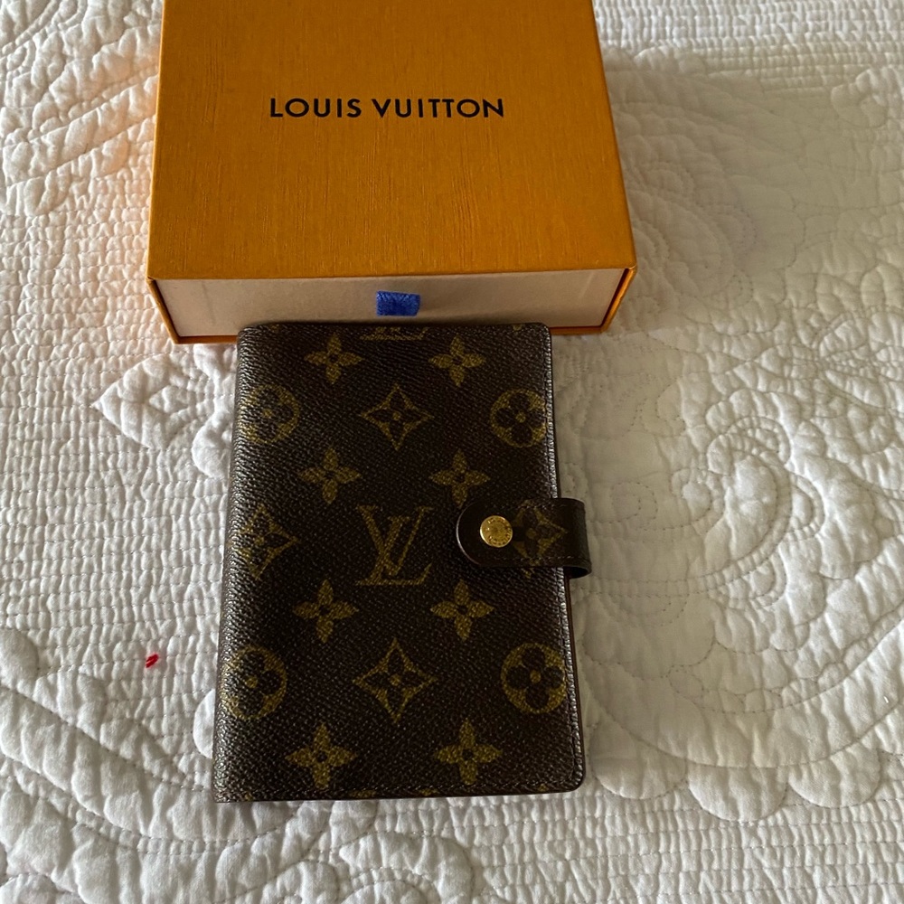 Louis Vuitton PM agenda in monogram